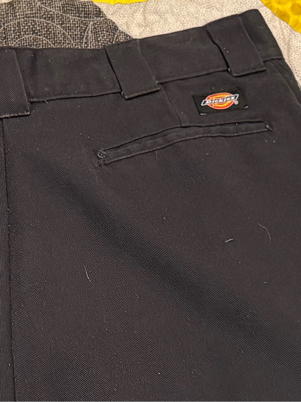 Dickies Men’s Black Work Pants - Classic Utility Style 32x34”